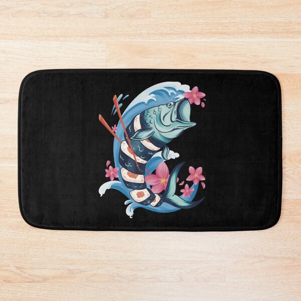 Item preview, Sushi Fish Japanese Art Kawaii Nigiri Anime Food designed and sold by LuminOrb.