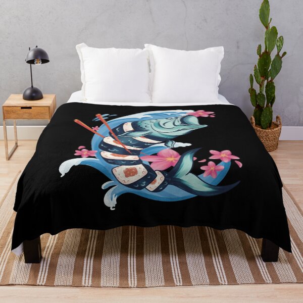 Item preview, Sushi Fish Japanese Art Kawaii Nigiri Anime Food designed and sold by LuminOrb.