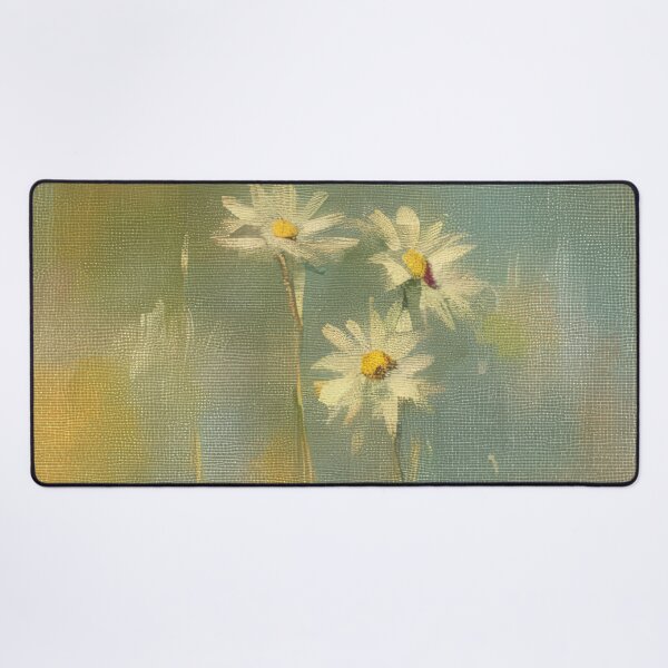 Item preview, Throw Pillow With Beautiful Daisies Painting - Spring Home Decor designed and sold by Sowari-Pillows.