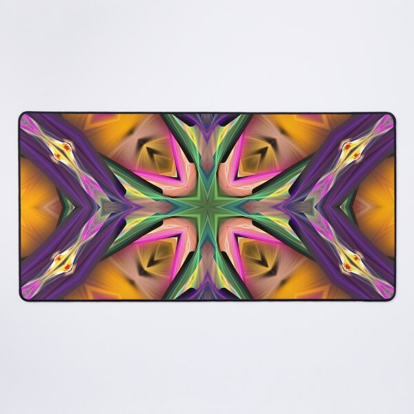 Item preview, four lozenges in pink and orange designed and sold by effervescence.