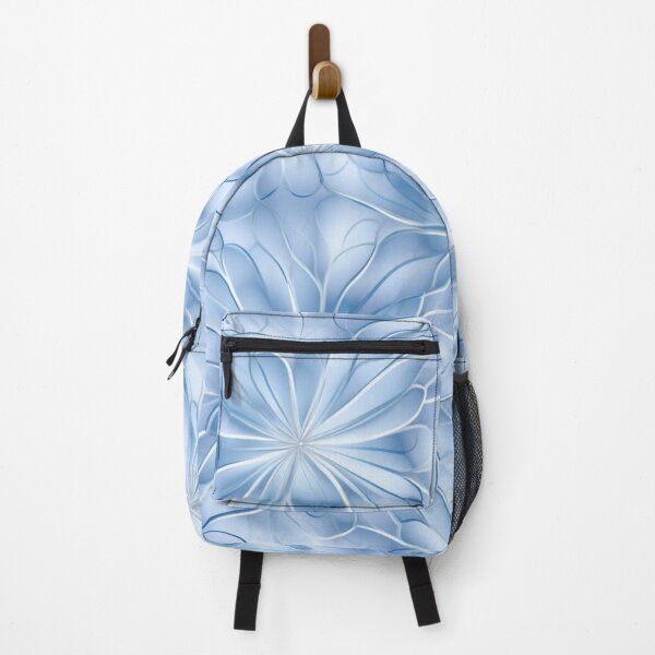 Aperçu de l'œuvre Un motif fractal bleu clair créée et vendue par StudioRedKoala.