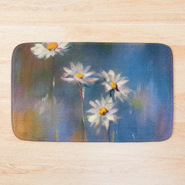 Item preview, Throw Pillow With Beautiful Daisies Painting - Spring Home Decor designed and sold by Sowari-Pillows.