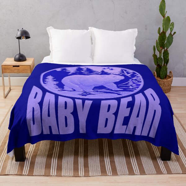 Item preview, Cachorro de campamento de oso bebé Blue Woodland designed and sold by taiche.