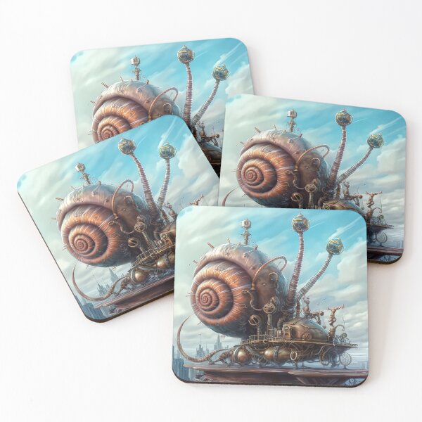 Item preview, Giant surrealistic snail vehicle designed and sold by Paul Fleet.