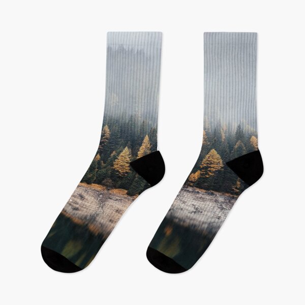 Item preview, Forest, beach, trees, fog, mist, Canada, Alaska, nature, photography designed and sold by Brewyart Creative Design.