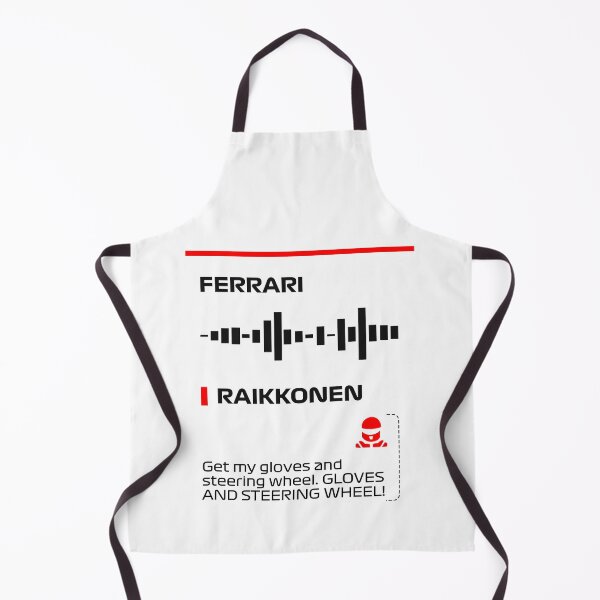 Item preview, Kimi Raikkonen Get my gloves and steering wheel team radio message (Francesco) designed and sold by ff1merch ..