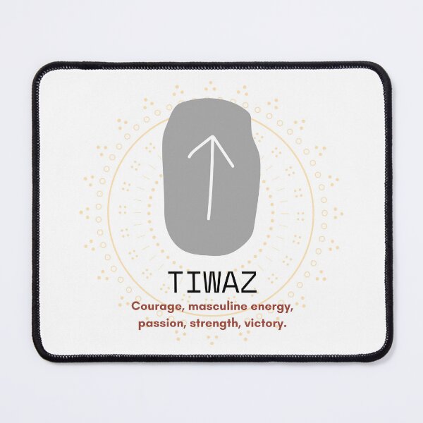 Item preview, Tiwaz - The Courage Rune designed and sold by WrenCemetery.