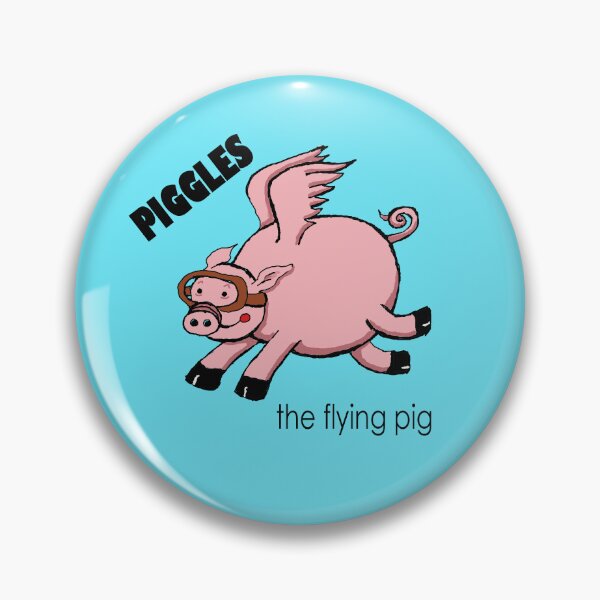 Item preview, Piggles, the Flying Pig! designed and sold by Kerina Strevens.