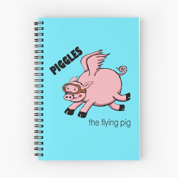 Item preview, Piggles, the Flying Pig! designed and sold by Kerina Strevens.