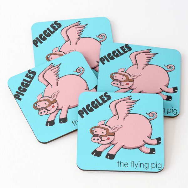 Item preview, Piggles, the Flying Pig! designed and sold by Kerina Strevens.