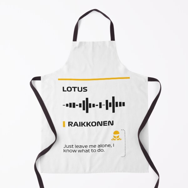 Item preview, Kimi Raikkonen Just leve me alone, I know what to do team radio message (Francesco) designed and sold by ff1merch ..