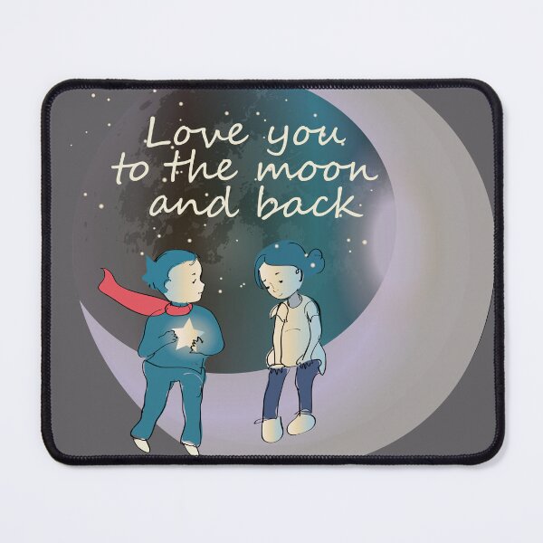 Item preview, I love you to the moon and back poster sign Little moon prince Personalised mug Valentines Mugs Gift for her I love you more mug Customizable mug designed and sold by GalleryArtField.