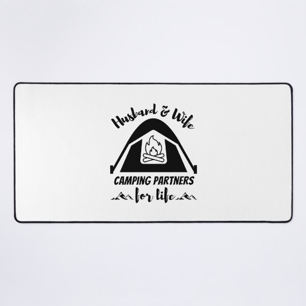 Item preview, Husband and Wife Camping partners for life with outdoor adventure designed and sold by Be-Adventurous.
