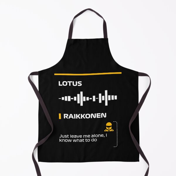 Item preview, Kimi Raikkonen Just leve me alone, I know what to do team radio message Dark (Francesco) designed and sold by ff1merch ..