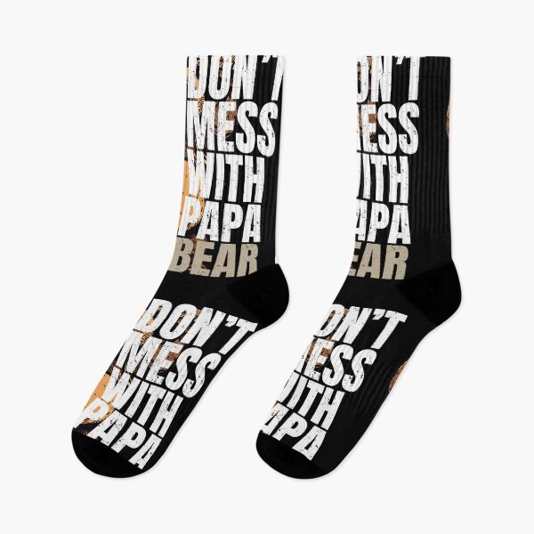 Item preview, Don't Mess With Papa Bear Funny Grumpy Fathers Day designed and sold by GravitiTees.
