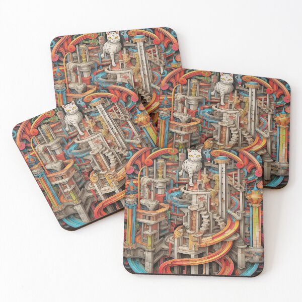 Item preview, Kitty Cat Maze Design Gift Ideas designed and sold by TheLaundryLady.