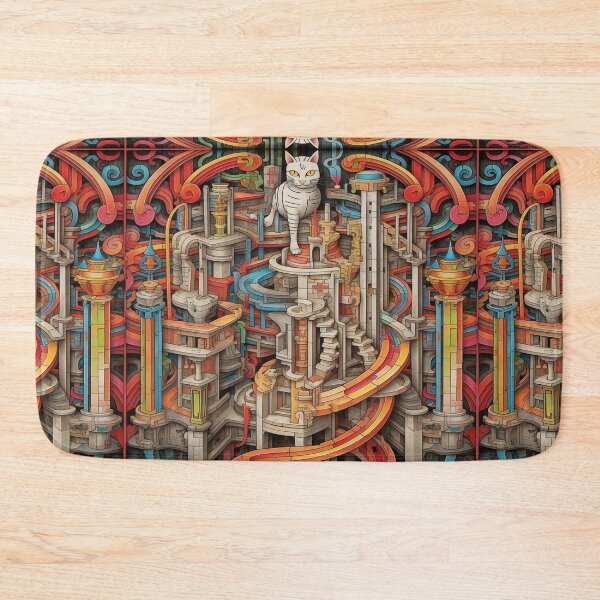 Item preview, Kitty Cat Maze Design Gift Ideas designed and sold by TheLaundryLady.