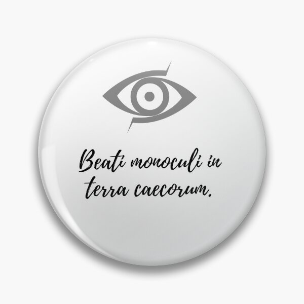 Item preview, Beati monoculi in terra caecorum. designed and sold by coffeeflavour.
