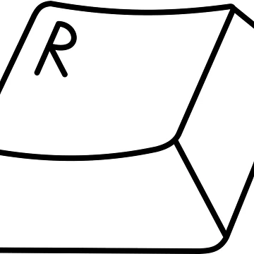 Artwork thumbnail, Keyboard R Key by RealTalking