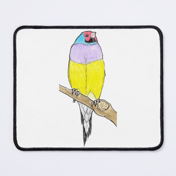Item preview, Gouldian Finch designed and sold by VonRavenDesign.