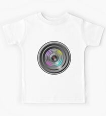 Camera Lens Kids Tee