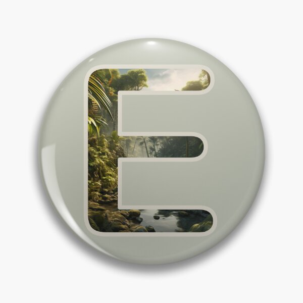 Item preview, letter E designed and sold by CreativeJunglee.