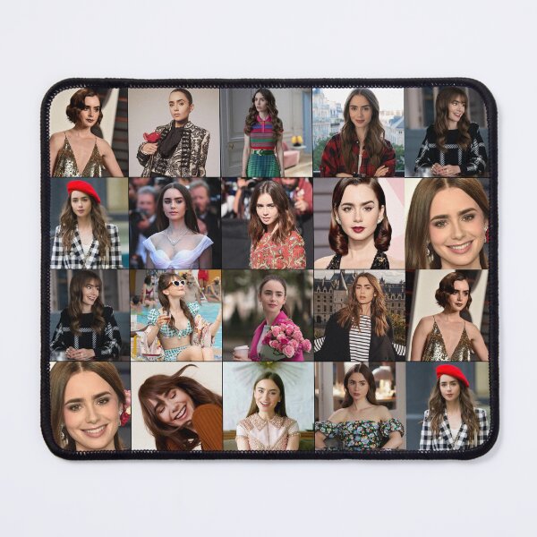 Item preview, Lily Collins Photo Collage designed and sold by GoghGetta.