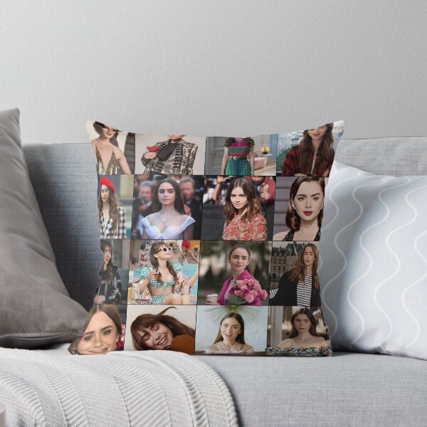 Item preview, Lily Collins Photo Collage designed and sold by GoghGetta.