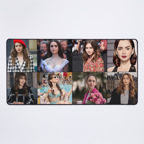 Item preview, Lily Collins Photo Collage designed and sold by GoghGetta.