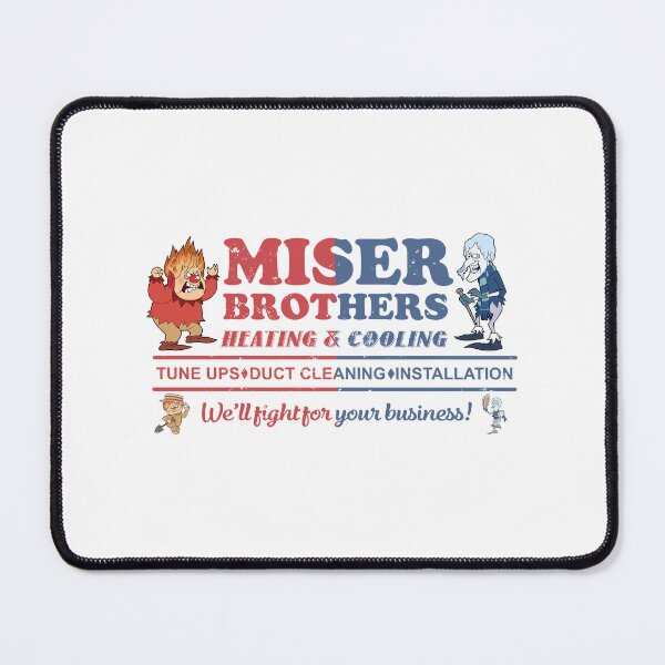 Item preview, Miser Brothers Heating and Cooling , freeze , heat miser , rankin bass , rudolph , snow miser designed and sold by BrianGunter564.