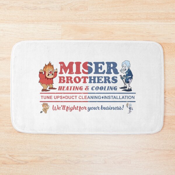 Item preview, Miser Brothers Heating and Cooling , freeze , heat miser , rankin bass , rudolph , snow miser designed and sold by BrianGunter564.