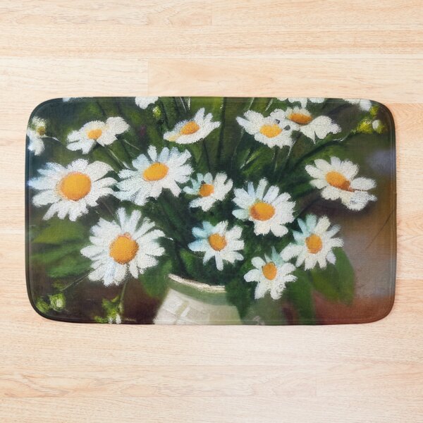 Item preview, Throw Pillow With Beautiful Daisies Painting - Spring Home Decor designed and sold by Sowari-Pillows.