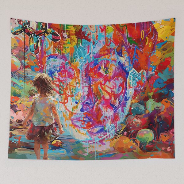 Item preview, Girl with Balloon designed and sold by Helt-Sort.