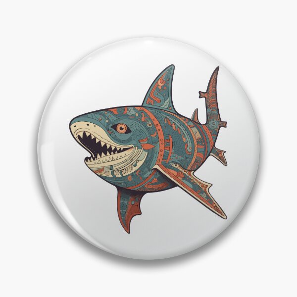 Item preview, Multicoloured Shark designed and sold by SleepySquirrel.
