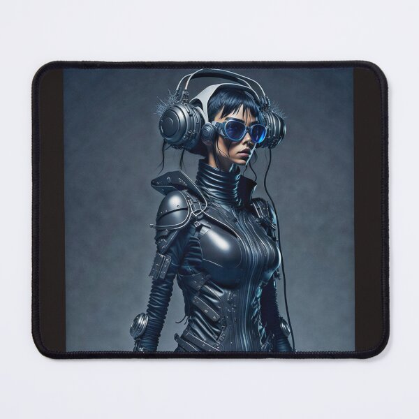 Item preview, Future Female/Girl DJ with Rave headphones Digital Art  by BLACK DRAGON DIGITAL  designed and sold by Grin.