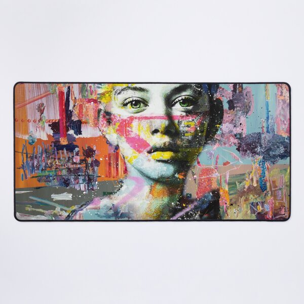 Item preview, Young Girl pop art designed and sold by Helt-Sort.