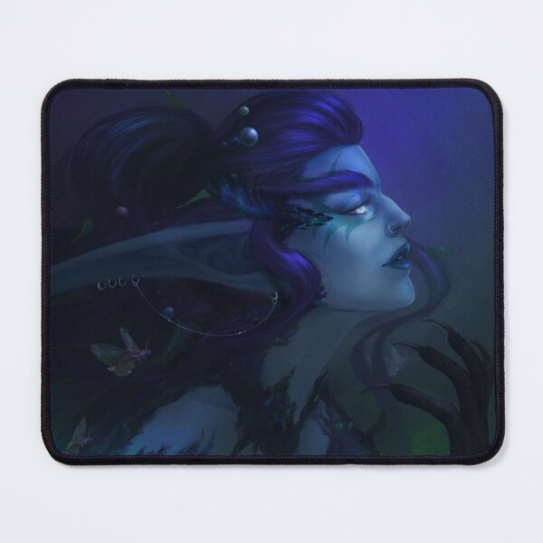 Item preview, night elf with moths designed and sold by Florartis.