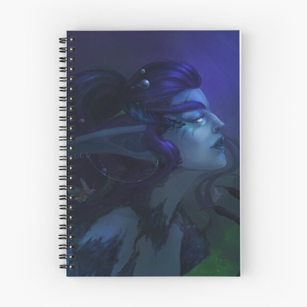 Item preview, night elf with moths designed and sold by Florartis.