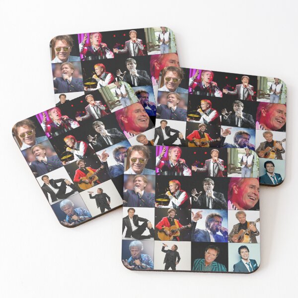 Aperçu de l'œuvre Collage de photos de Cliff Richard créée et vendue par GoghGetta.