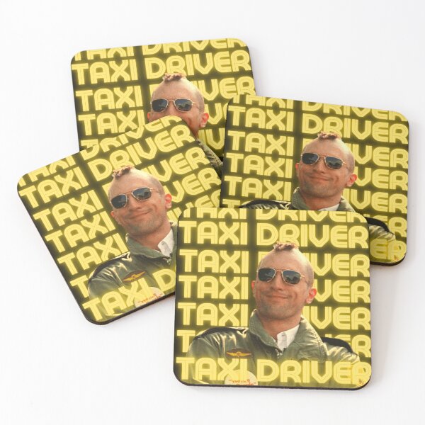 Item preview, Travis Bickle conductor de taxi sonriente designed and sold by Screen-Art.