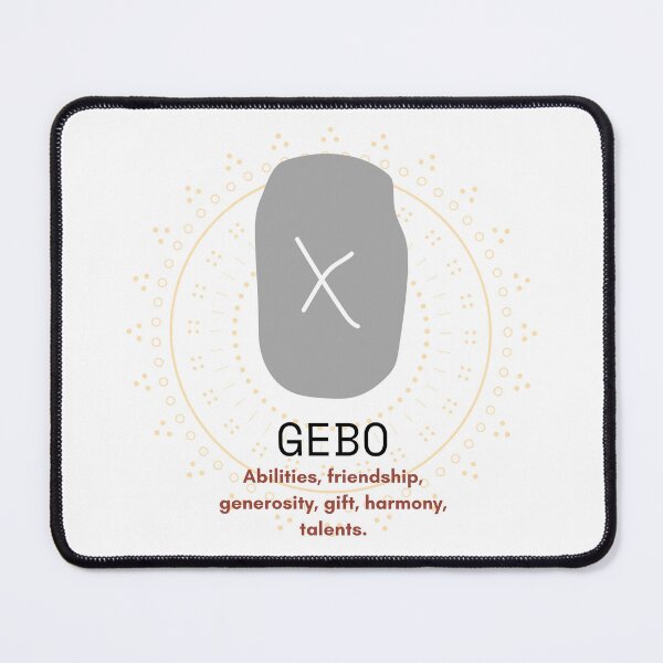 Item preview, Gebo - The Gift Rune designed and sold by WrenCemetery.