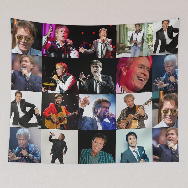 Item preview, Cliff Richard Photo Collage designed and sold by GoghGetta.