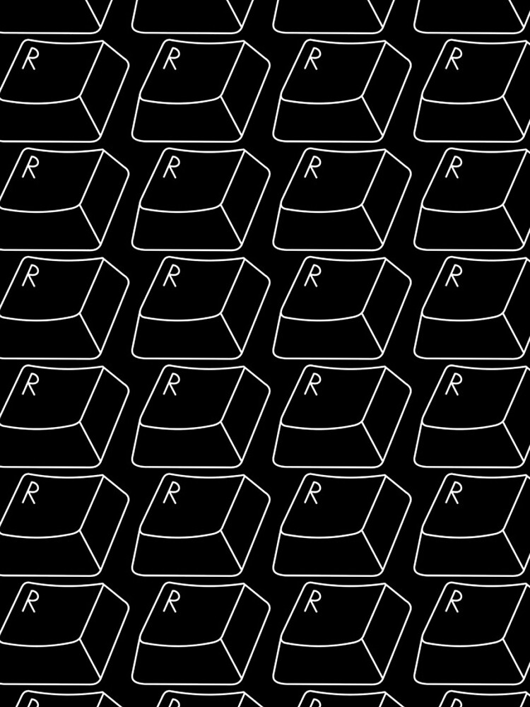 Thumbnail 4 of 4, iPhone Case, Keyboard R key designed and sold by RealTalking.