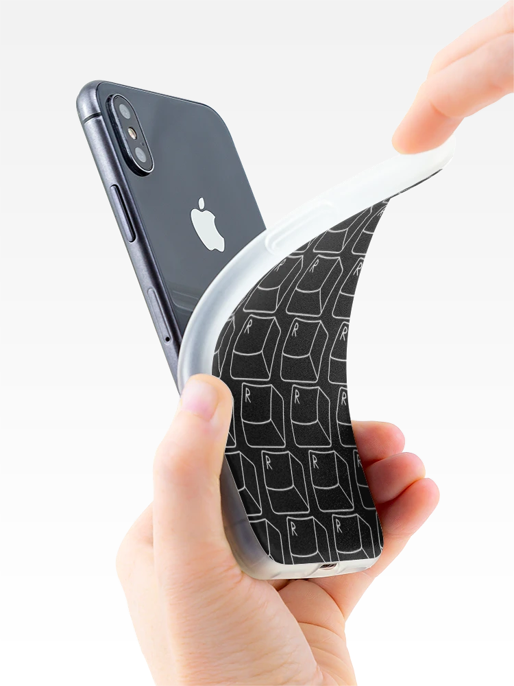 Thumbnail 4 of 5, iPhone Case, Keyboard R key designed and sold by RealTalking.