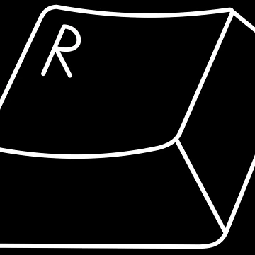 Artwork thumbnail, Keyboard R key by RealTalking