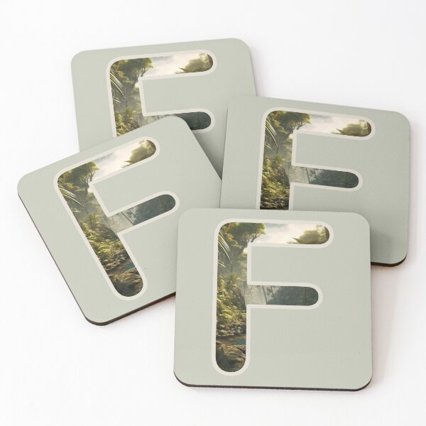 Item preview, letter F designed and sold by CreativeJunglee.