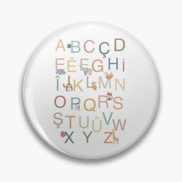 Item preview, Kurdish Alphabet (Kurmancî) designed and sold by ElifsArt.