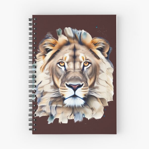 Item preview, angary lion face design designed and sold by krishana3d.