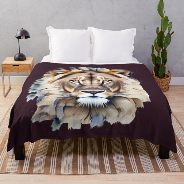Item preview, angary lion face design designed and sold by krishana3d.