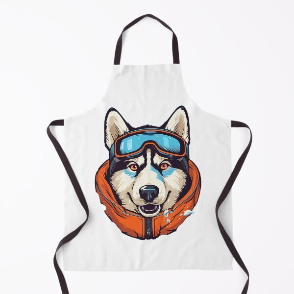 Item preview, Siberian Husky with Snow Goggles and Coat designed and sold by SADStyleDesigns.